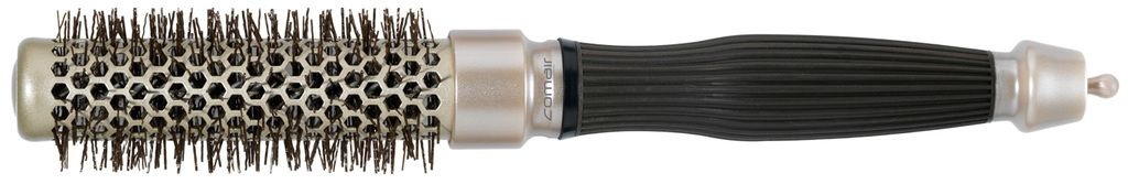 Comair Wooden Round Brush Champagne 63/89 mm