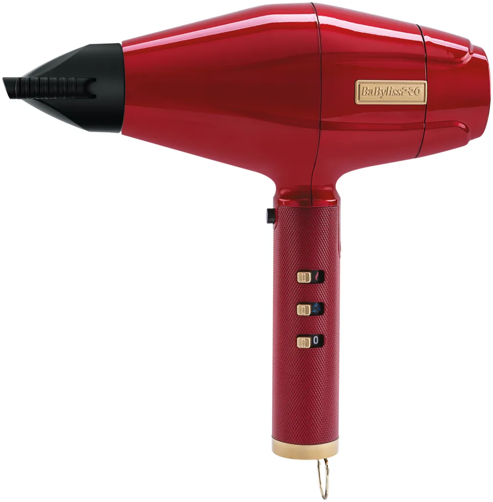 BaBylissPRO 4Artist FX Digital Dryer 2200W - red