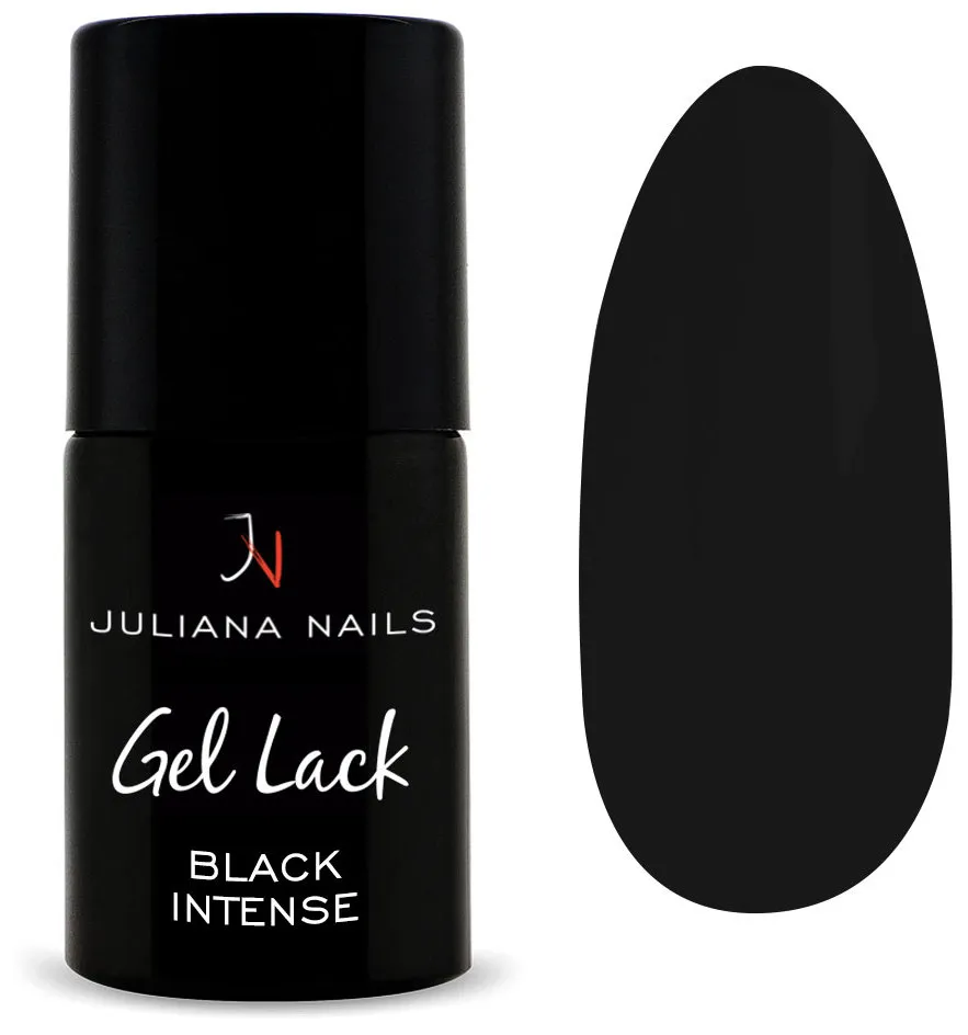 Juliana Nails Gel Polish Black & Grey Tones - Grey Black