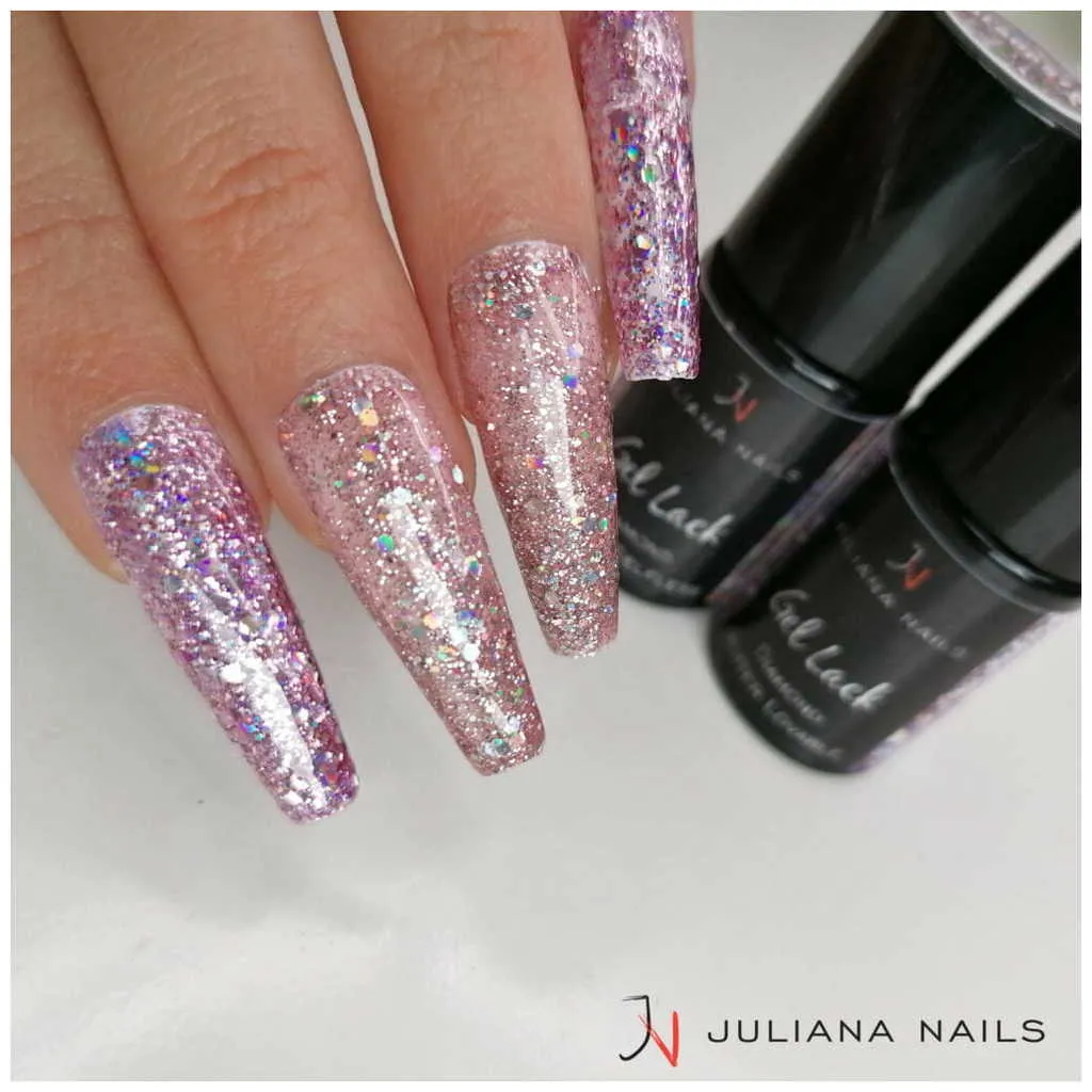 Juliana Nails Gel Polish Glitter & Effects - Glitter Silver