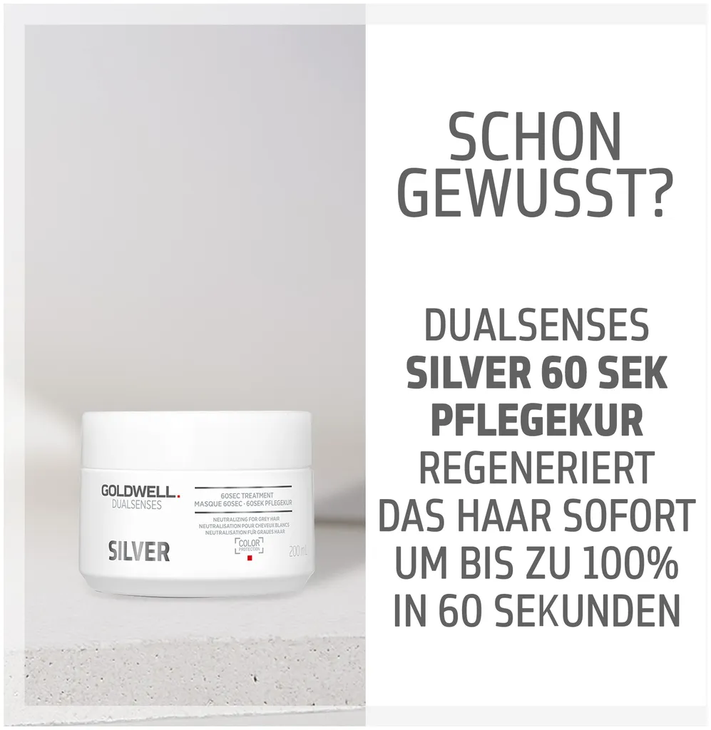 Goldwell Dualsenses Silver 60sec Treatment - 200 ml