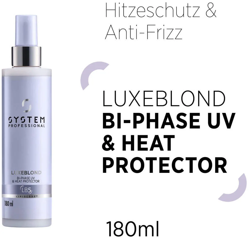 System Professional Lipid Code  LuxeBlond Bi-Phase UV & Heat Protector