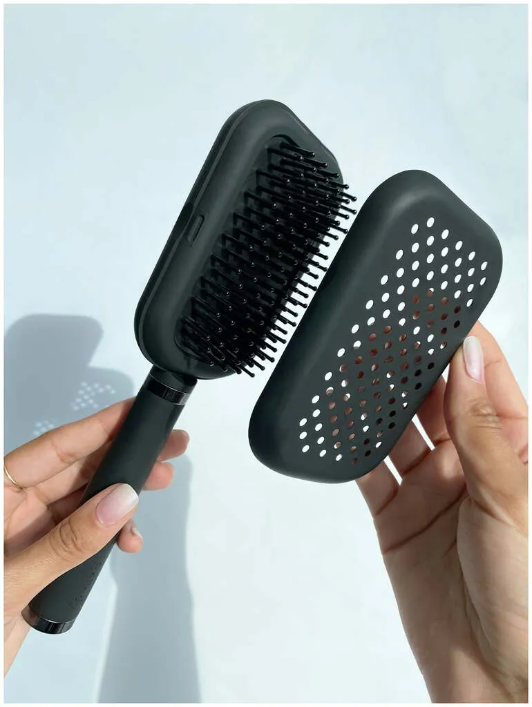 Bellody Patented hairbrush with self-cleaning function