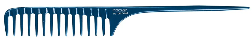 Comair Handle Comb 519 Blue Profi-Line