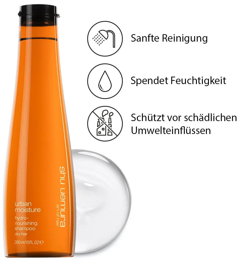 Shu Uemura Urban Moisture Shampoo - 300 ml