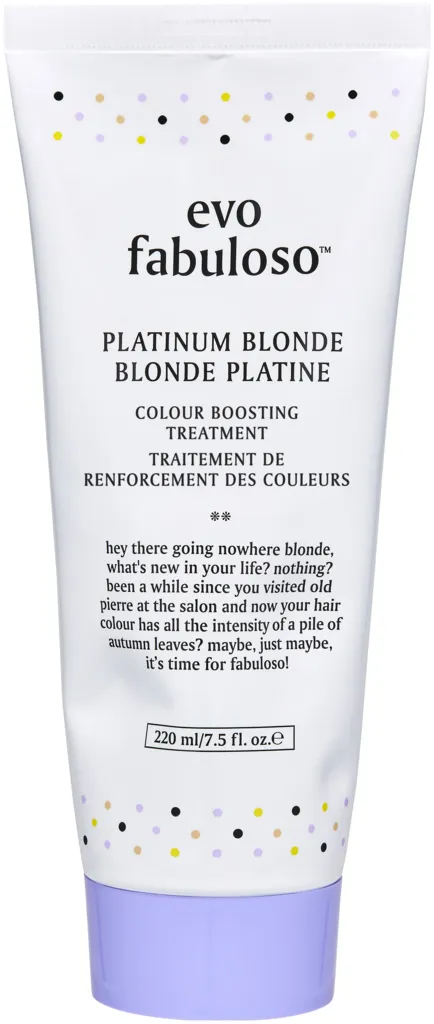 evo Fabuloso Colour Boosting Treatment - Platinum Blonde