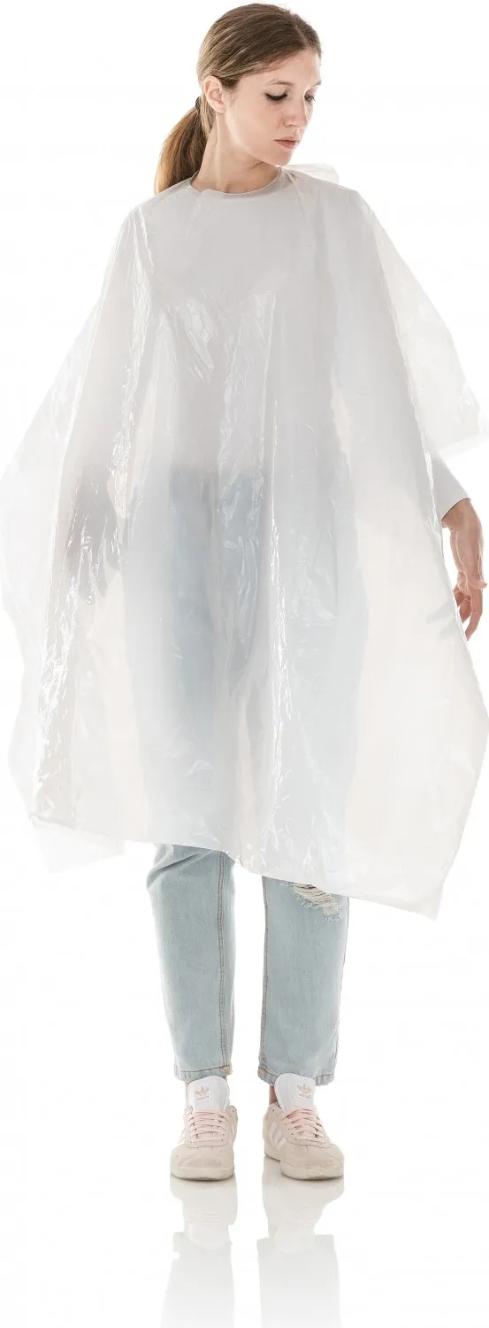 Xanitalia Disposable Cape, transparent, 20 pcs.