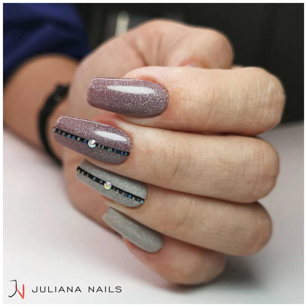 Juliana Nails Gel Polish Glitter & Effects - Glitter Silver