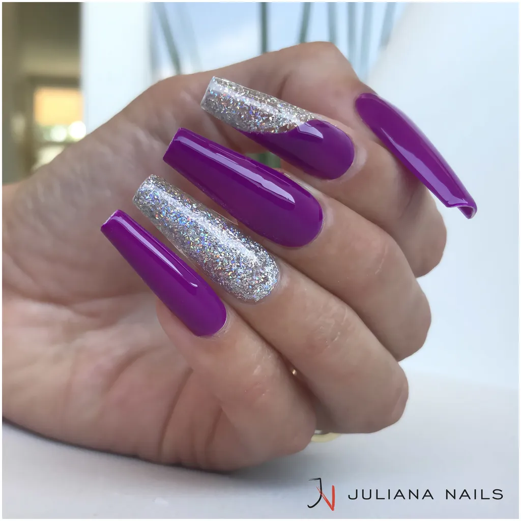 Juliana Nails Gel Polish Glitter & Effects - Glitter Silver