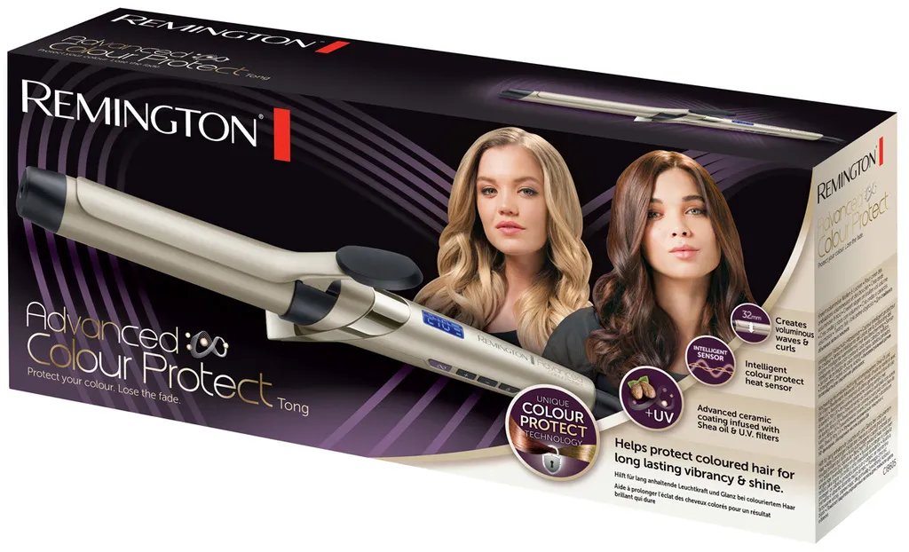 Remington Advanced Colour Protect Tong 32mm CI8605