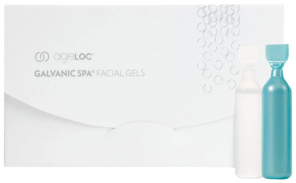 Nu Skin ageLOC Galvanic Spa Facial Gels for Anti-Aging Device - 4 Ampullen