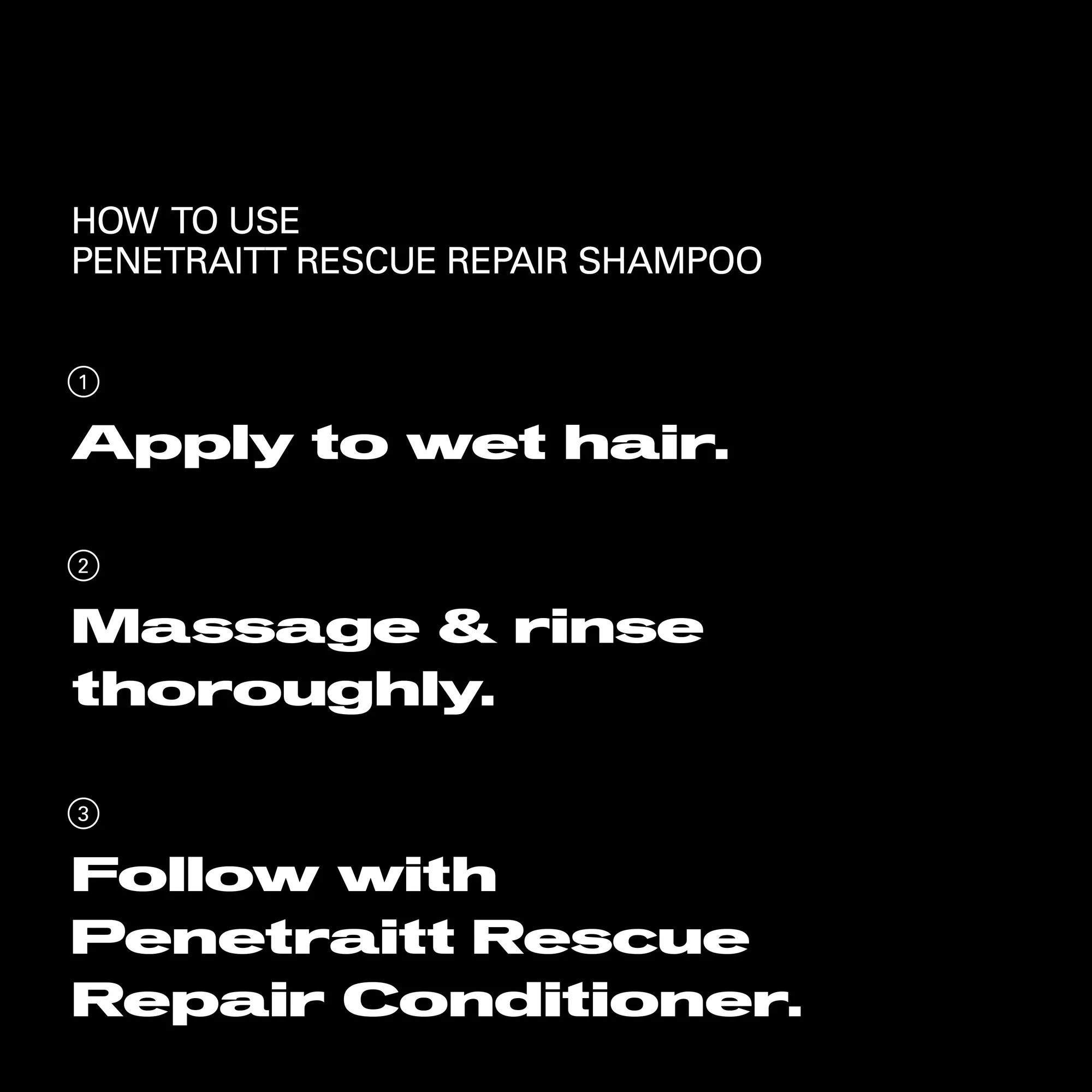 Sebastian Penetraitt Rescue Repair Shampoo