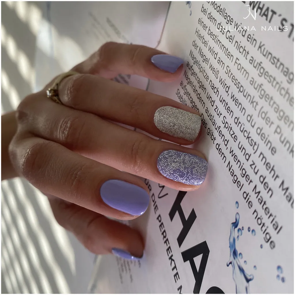 Juliana Nails Gel Polish Glitter & Effects - Glitter Silver