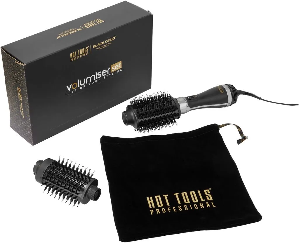Hot Tools Professional Black Gold Volumiser Set