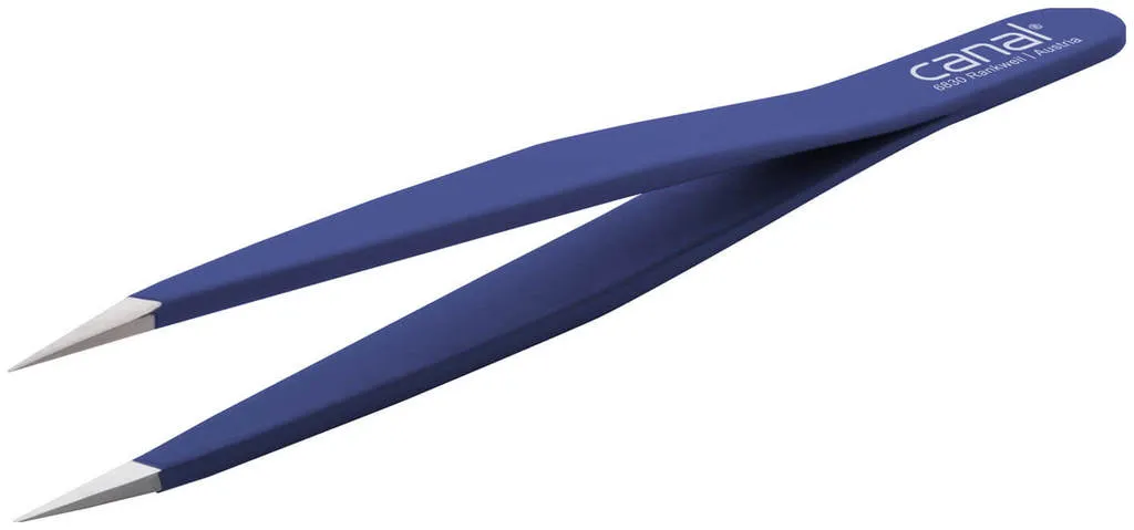 Canal Splinter Tweezers 9cm - satin