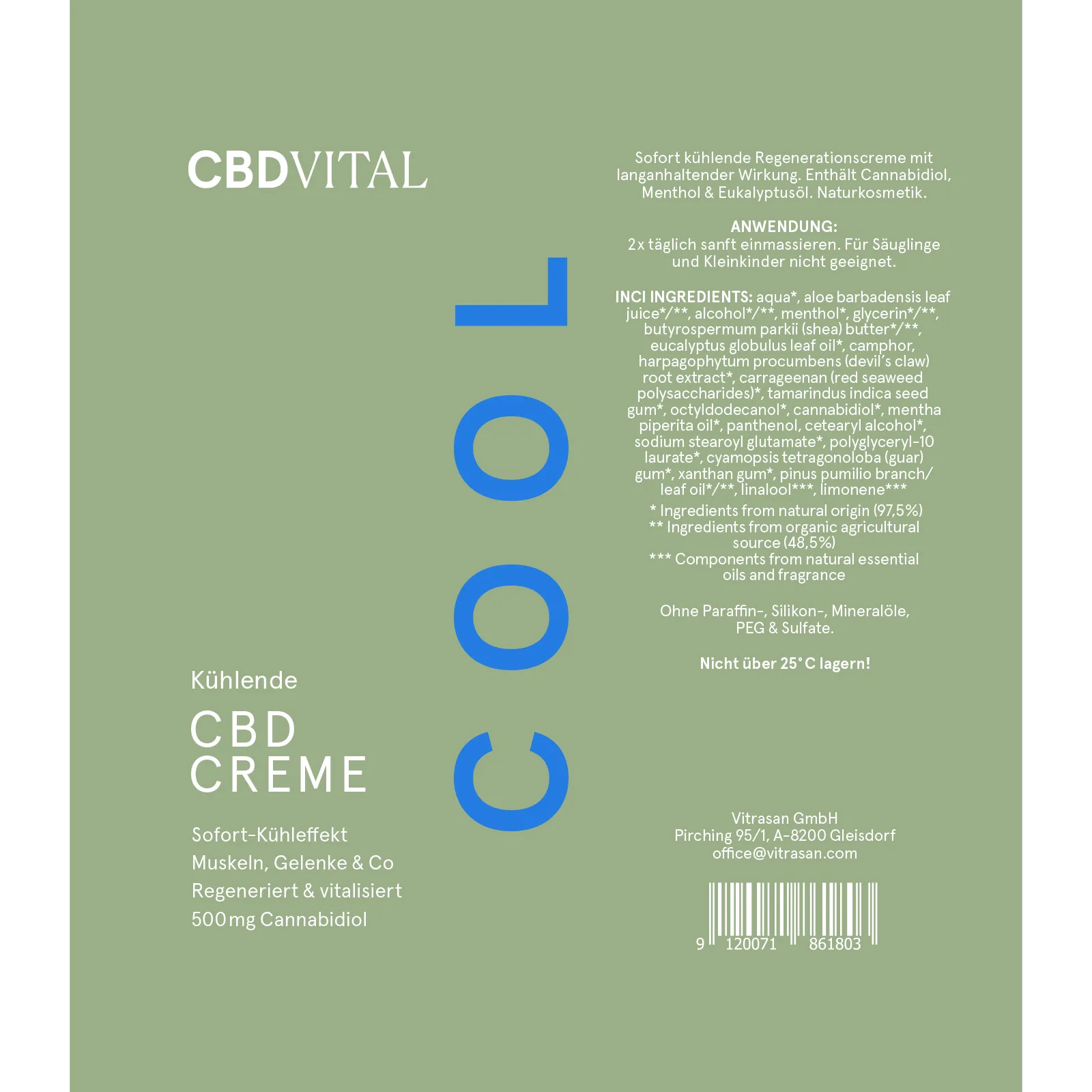 CBD VITAL Cooling Balm