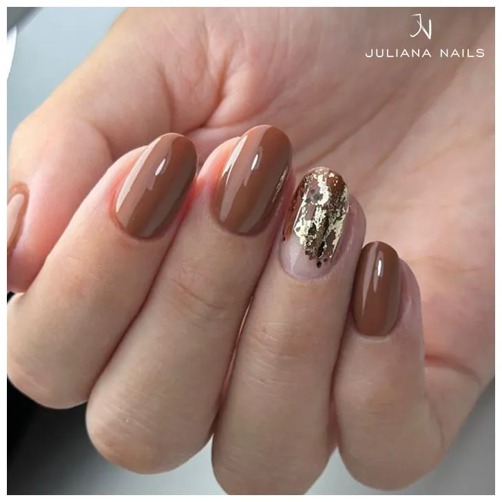 Juliana Nails Gel Polish Nude & Brown Tones - Earthy Brown