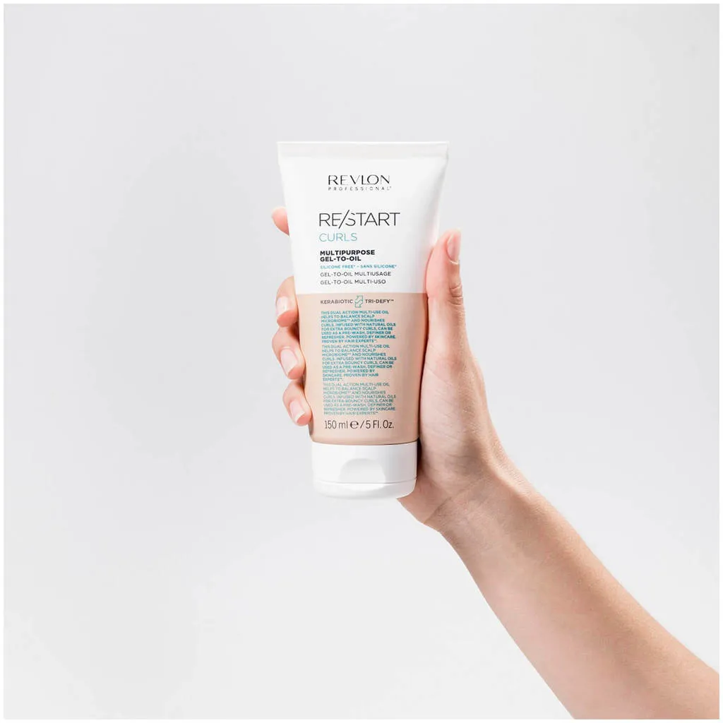 Revlon Professional Re/Start  Curls Multipurpose Gel To Oil