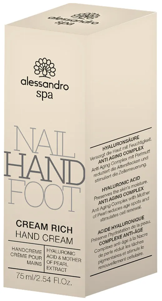 Alessandro Hand Spa Cream Rich Hand Cream