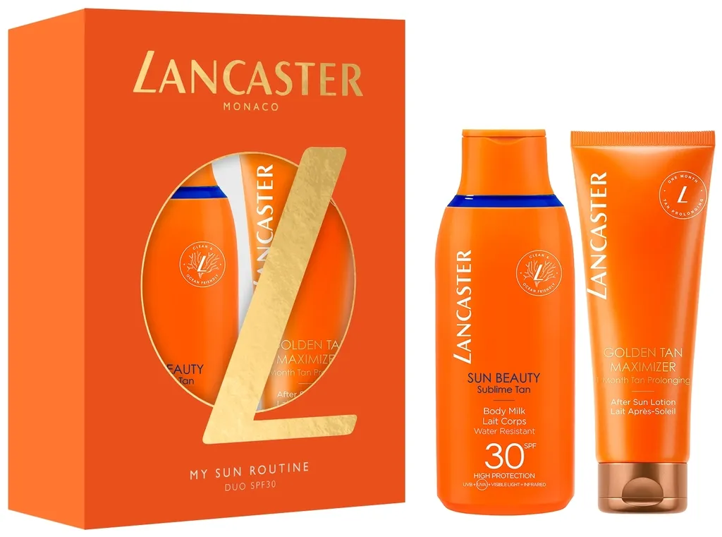 Lancaster Sun Beauty Spring Set My Sun Routine with Body Milk