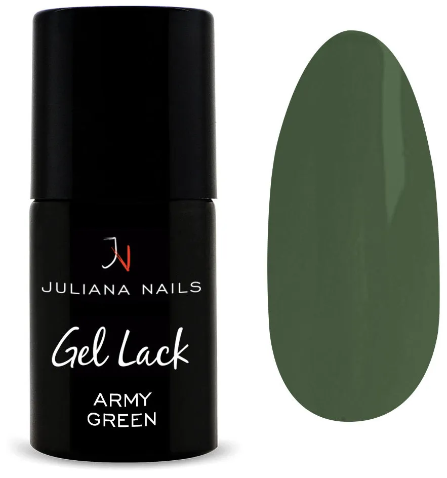 Juliana Nails Gel Polish Green Tones - Amazonian Green
