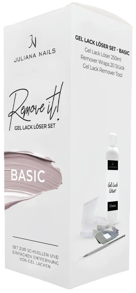 Juliana Nails Gel Polish Remover Set Basic