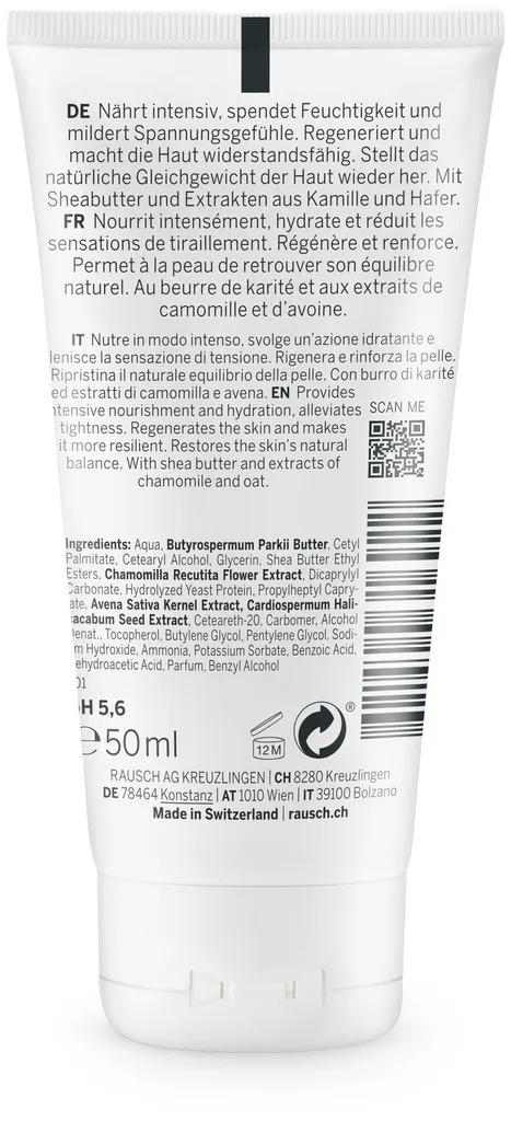 Rausch Sensitive Hand Cream with Camomille