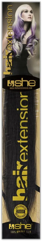 SHE Bonding Extensions Black Colour 1b