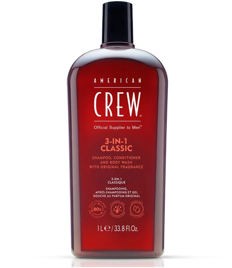 American Crew 3 in 1 Classic Shampoo - 250 ml