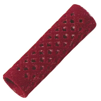 Comair Metallwickler flocked long 12-piece bag - 1 3 mm