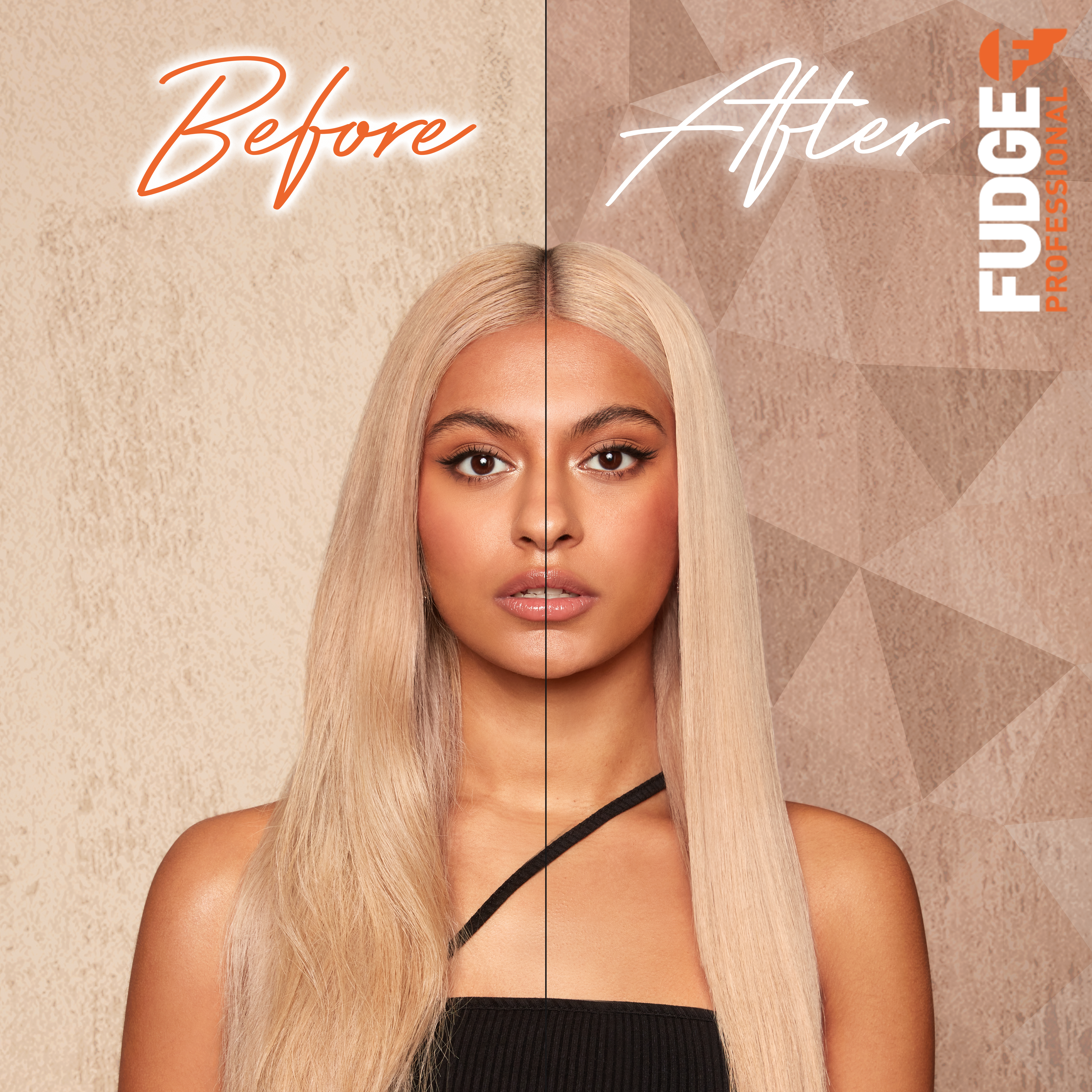 Fudge Haarpflege Before After