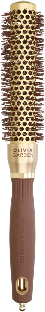 Olivia Garden Expert Blowout Speed Wavy Bristles Gold & Brown - 25 mm