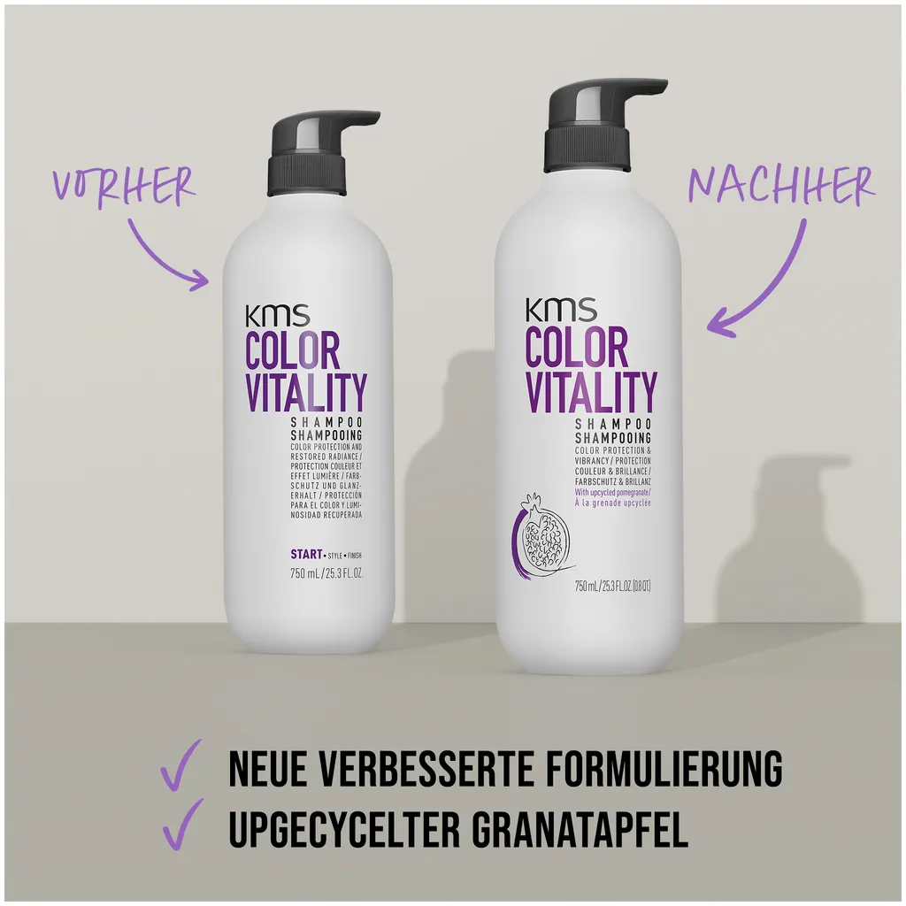 KMS Colorvitality Shampoo - 75 ml