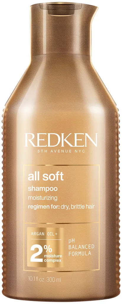 Redken All Soft Shampoo - 300 ml