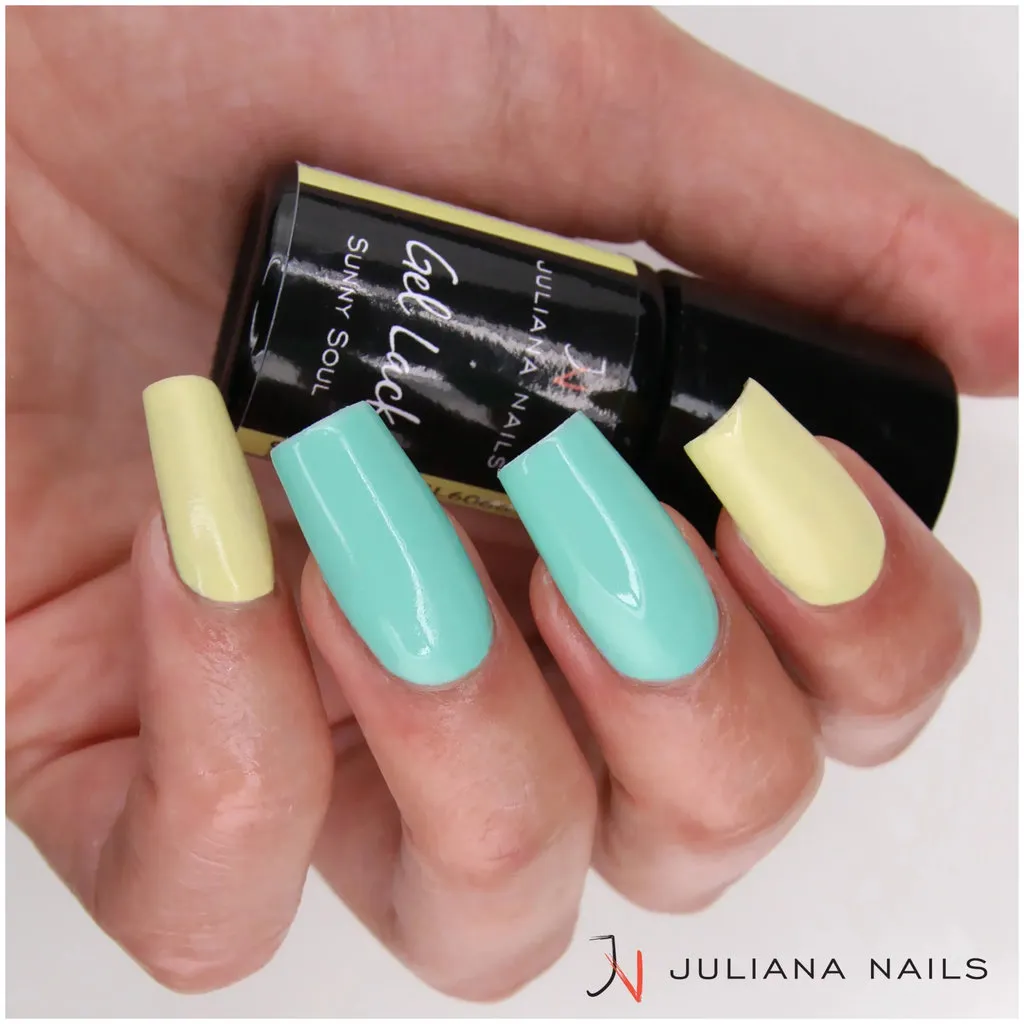 Juliana Nails Gel Polish Coral & Yellow Tones - Sunshine