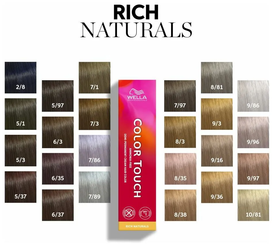 Wella Color Touch Rich Naturals 60ml - 5/1 light brown ash