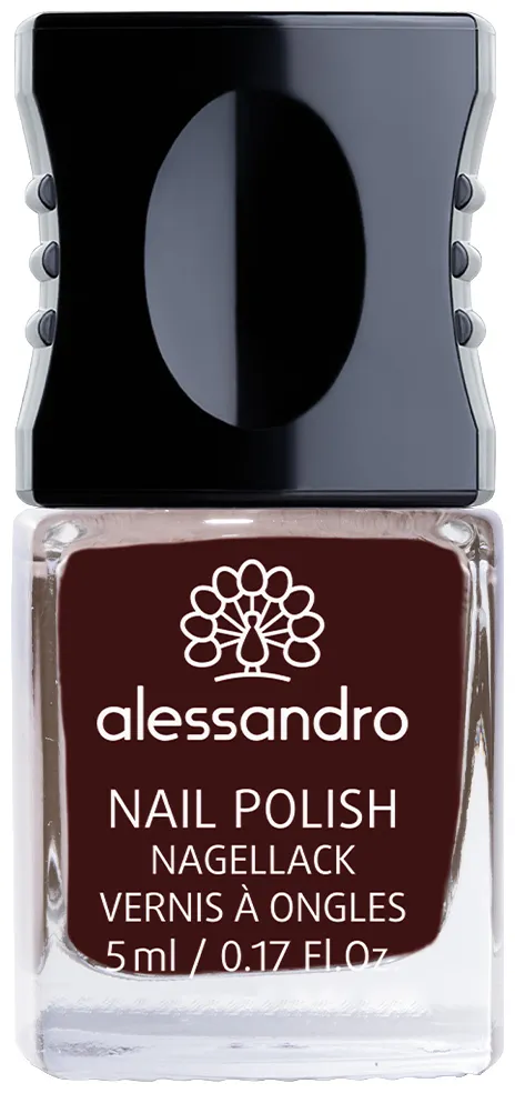 Alessandro Nagellack Snow White - Dark Ebenwood Shimmer