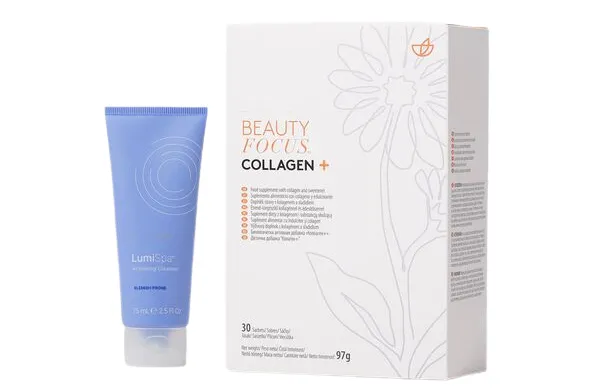 Nu Skin Beauty Focus Collagen+ and ageLOC LumiSpa Activating Face Cleanser