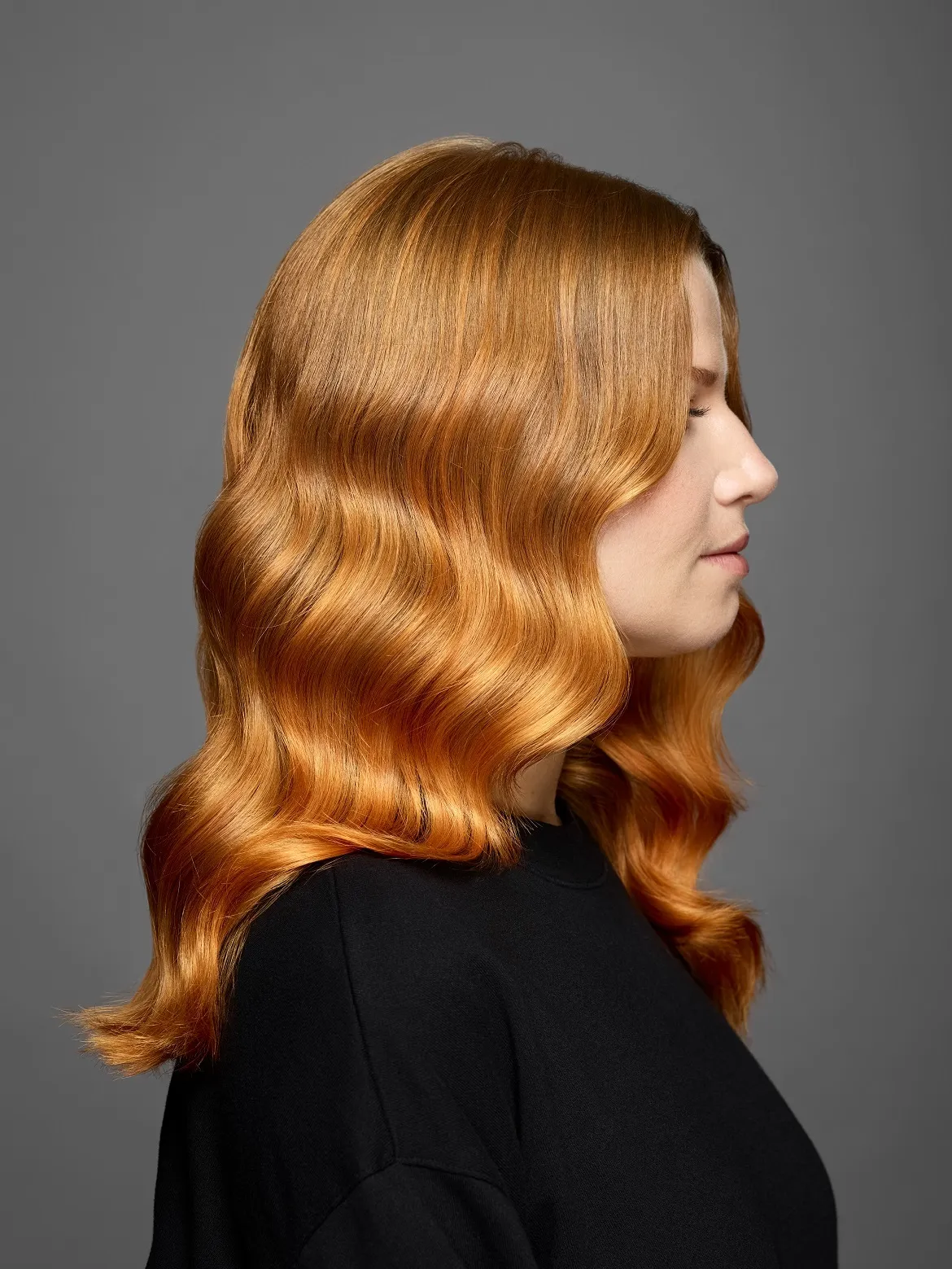 Nachher Bild von  Maria Nila Colour Refresh Vanilla und Bright Copper Anwendung