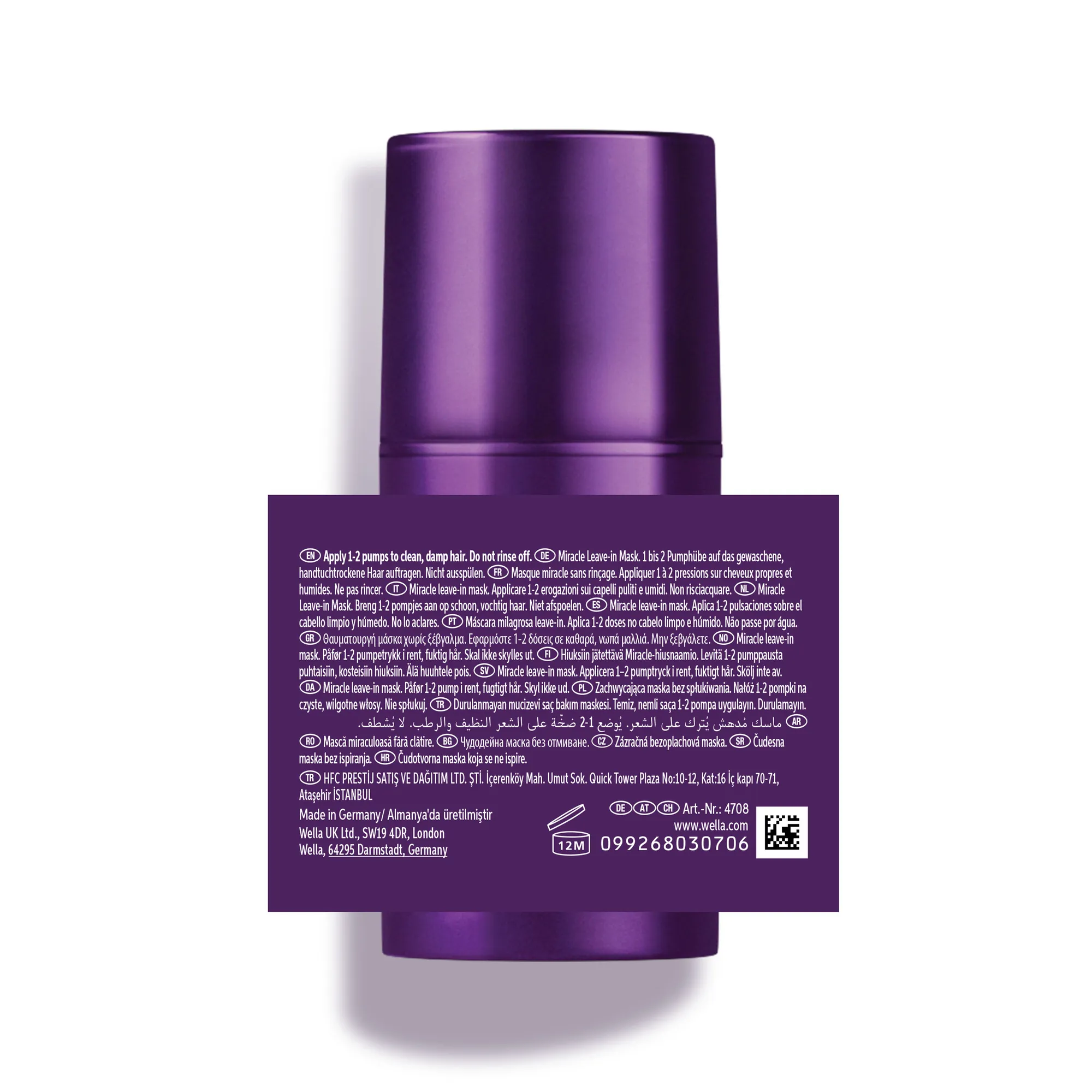 Wella Ultimate Color Miracle Leave-in Mask