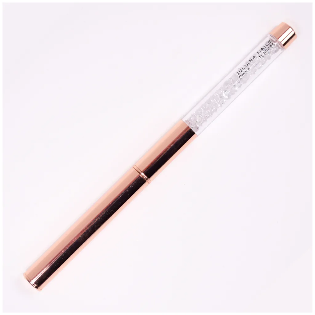 Juliana Nails Ombre Gel Brush with Cap - rose gold