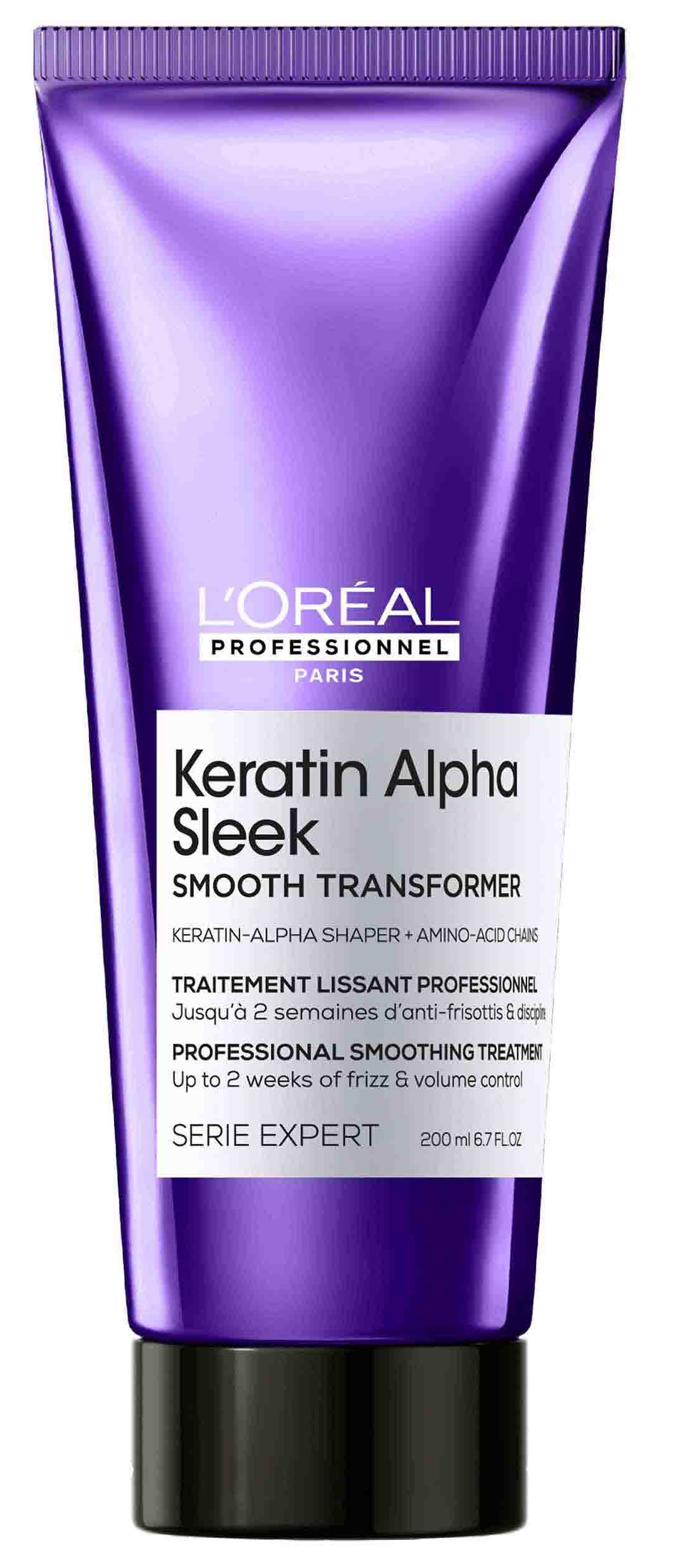L'Oréal Professionnel Keratin Alpha Sleek Smooth Transformer Treatment