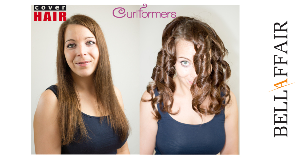 Long Hair Curlformers On Dry Straight Hair Curly Blow Dry For