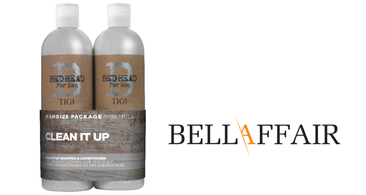 Tigi Bed Head For Men Clean Up Daily Tween Duo Bellaffair