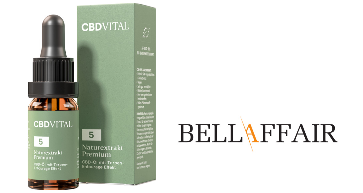 CBD VITAL Natural Extract PREMIUM CBD Oil 5% | BellAffair.com