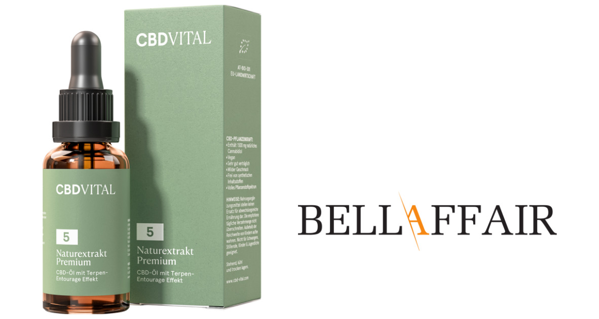 PREMIUM CBDオイル CBD VITAL Natural Extract PREMIUM CBD Oil 5% | BellAffair.com