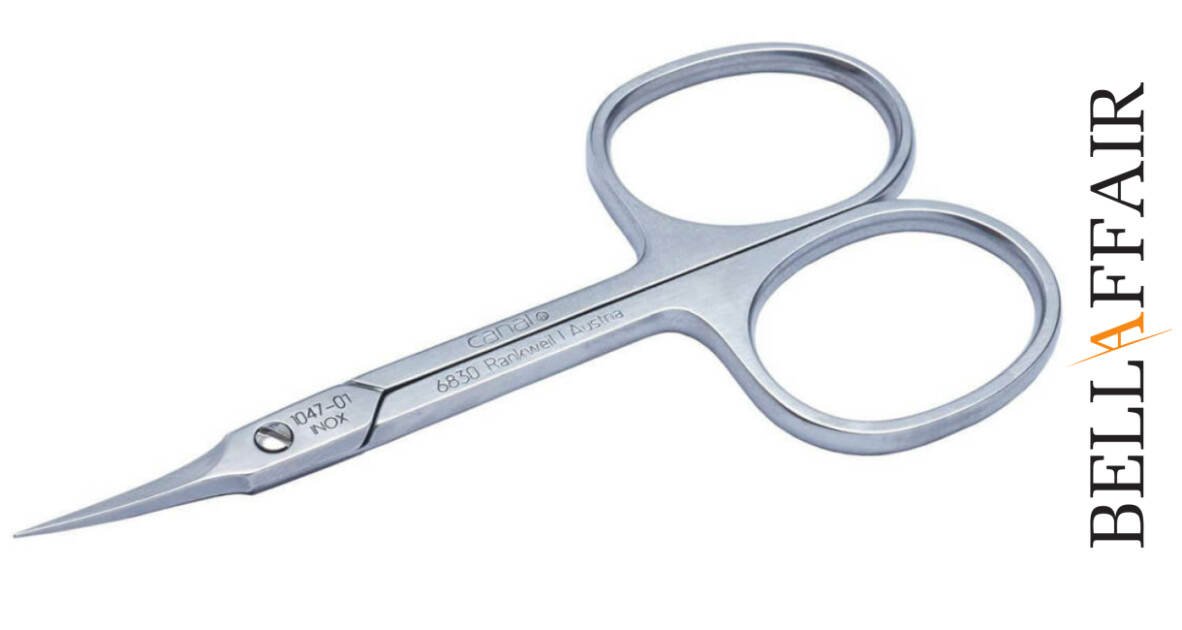 Canal Curved Cuticle Scissors, 9 cm